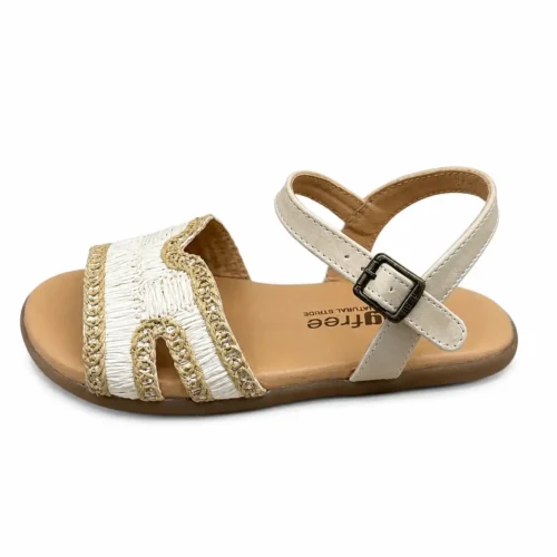 Sandalia Barefoot de Piel MTNG